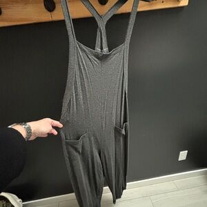 Stylish Gray Jumpsuit